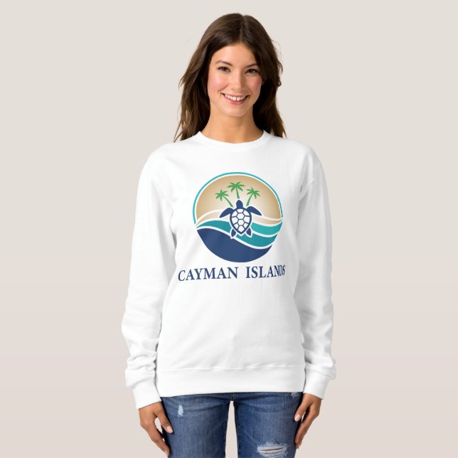 Camiseta Ilhas Cayman Caribe (Frente Completa)