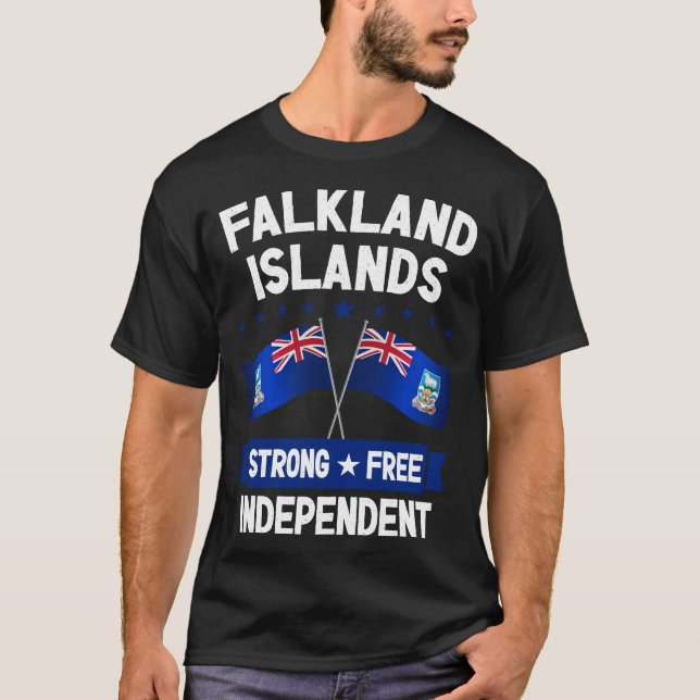 Camiseta Ilhas Falkland (Frente)