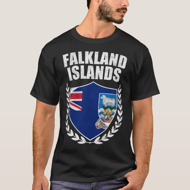 Camiseta Ilhas Falkland (Frente)
