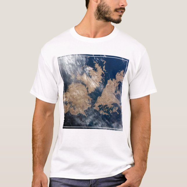Camiseta Ilhas Falkland (Ilhas Malvinas). (Frente)