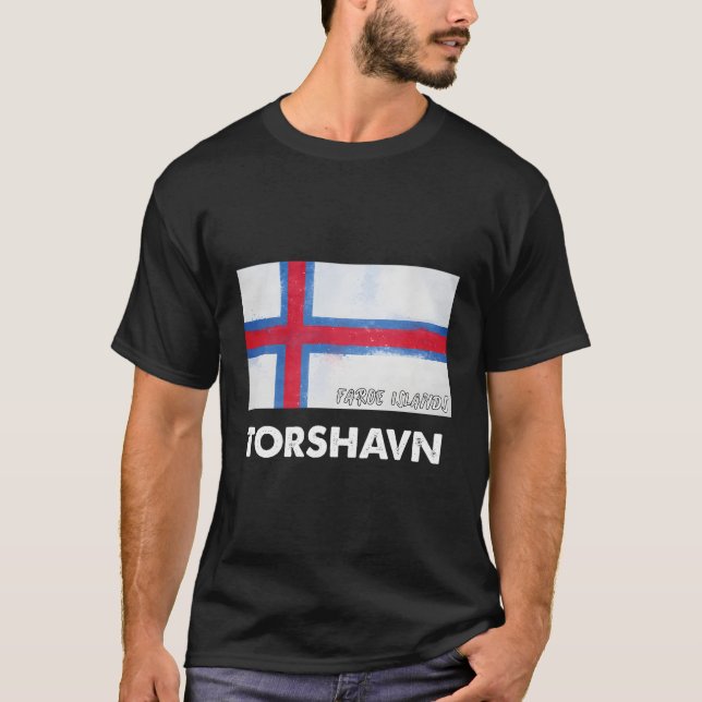 Camiseta Ilhas Faroé Torshavn (Frente)