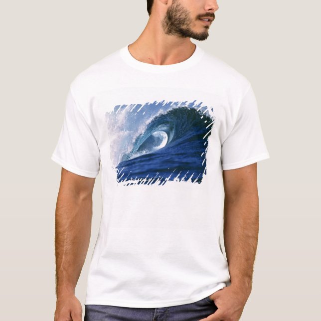 Camiseta Ilhas Fiji, Tavarua, Cloudbreak. Uma onda (Frente)