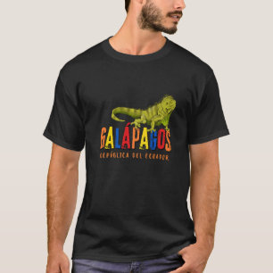Camiseta Ilhas Galápagos Equador Iguana Islas Galapagos  