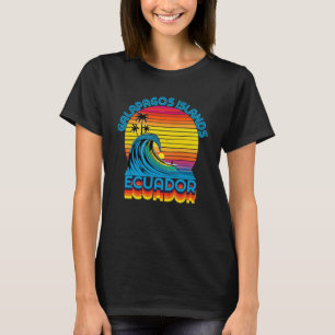 Camiseta Ilhas Galápagos - Surf de Retorno e Sou de Praia
