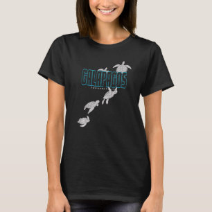 Camiseta Ilhas Galápagos Tartarugas do Mar Scuba Mergulhand