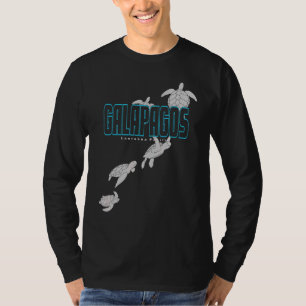 Camiseta Ilhas Galápagos Tartarugas do Mar Scuba Mergulhand