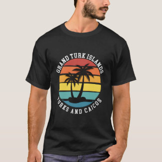 Camiseta Ilhas Grand Turk Turks e Caicos Palmeiras