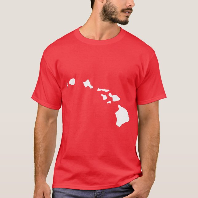 Camiseta Ilhas havaianas (Frente)