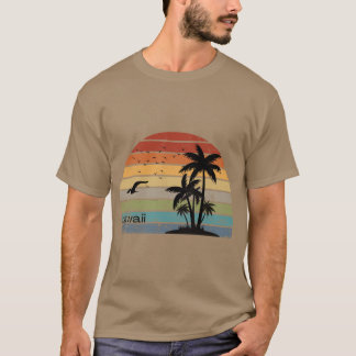 Camiseta Ilhas havaianas vintage quentesHavaí Estado Aloha