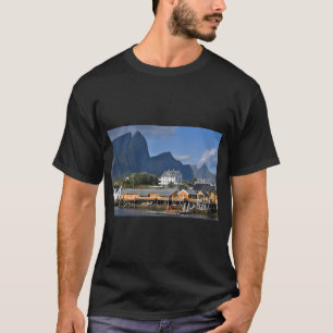 Camiseta Ilhas Lofoten, Noruega, Fotografia original