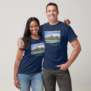 Camiseta Ilhas Maurício Oceano Índico Feic En flac Beach So