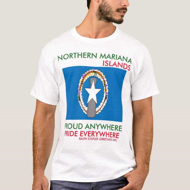 Camiseta ILHAS norte MARIANA (Frente)
