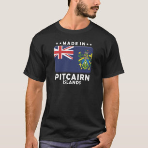 Camiseta Ilhas Pitcairn feitas
