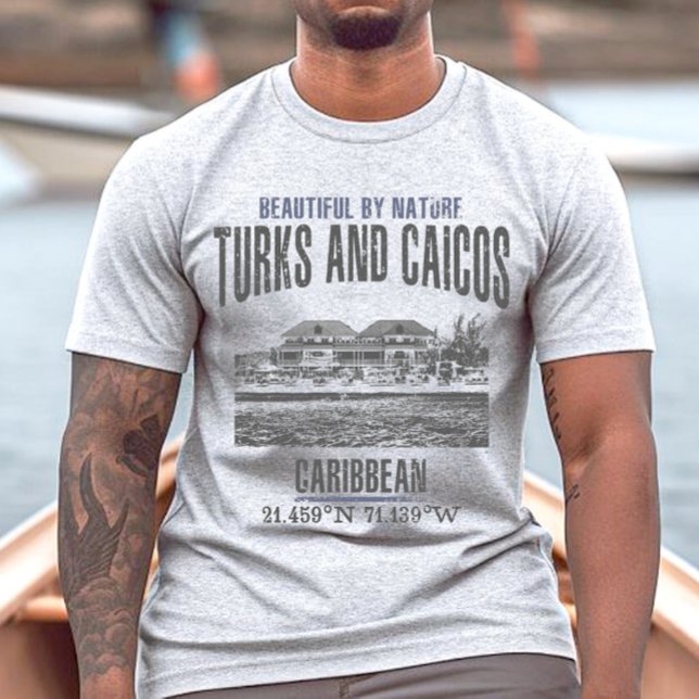 Camiseta Ilhas Turcas e Caicos (Criador carregado)