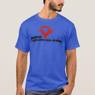 Camiseta Ilhas Virgens Aero dos anos 70