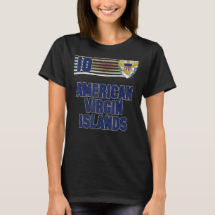 Camiseta Ilhas Virgens Americanas