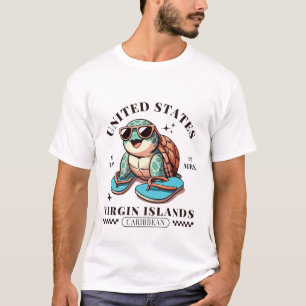 Camiseta Ilhas Virgens Americanas do Caribe