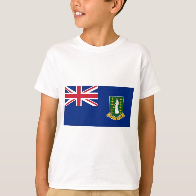 Camiseta Ilhas Virgens Britânicas (Frente)