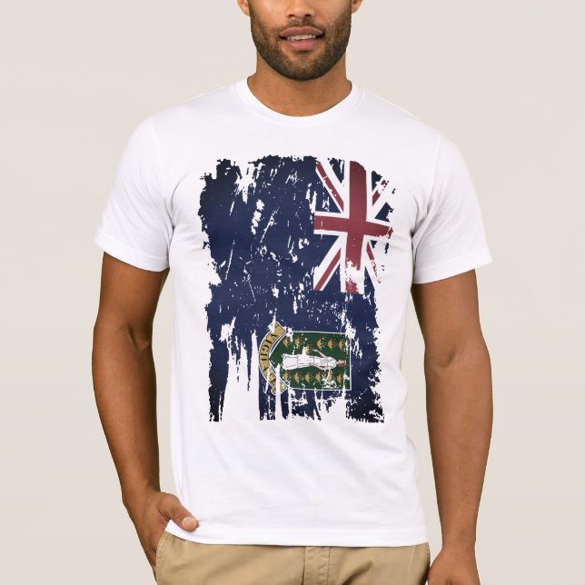 Camiseta Ilhas Virgens Britânicas (Frente)