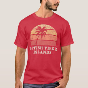 Camiseta Ilhas Virgens Britânicas Vintage 70s Retrothrowbac