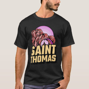Camiseta Ilhas Virgens dos EUA do Santo Thomas