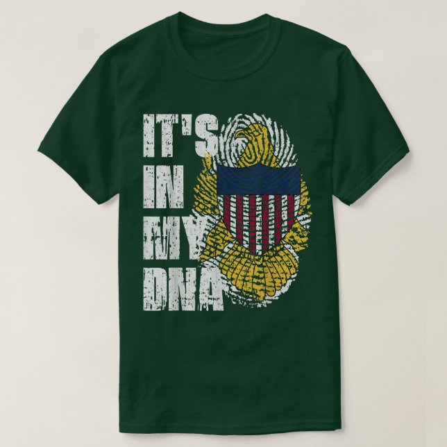 Camiseta Ilhas Virgens Islander (Frente do Design)