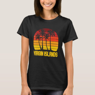 Camiseta Ilhas Virgens Parque Nacional St John Palmeiras Tã