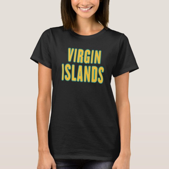 Camiseta Ilhas Virgens (Rua. Croix, Rua. Thomas, Rua. John) (Frente)