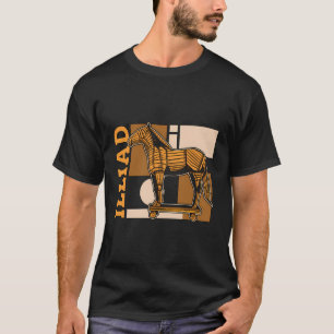 Camiseta Illiad ama a mitologia de Deus antigo Folklores gr