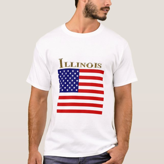 CAMISETA ILLINOIS (Frente)