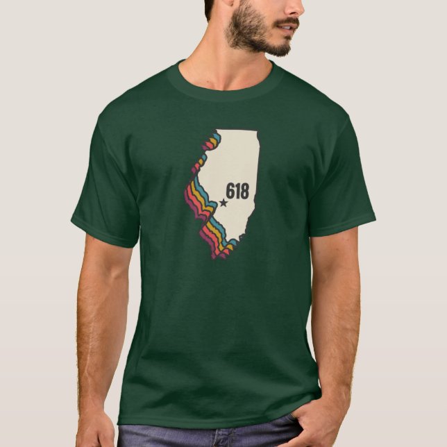 Camiseta Illinois Antigo (Frente)