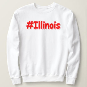 Camiseta "#Illinois " Design bonito. Comprar Agora