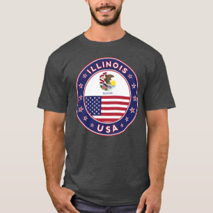 Camiseta Illinois, Illinois t-shirt,