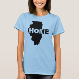 Camiseta Illinois Lar Longe de Casa