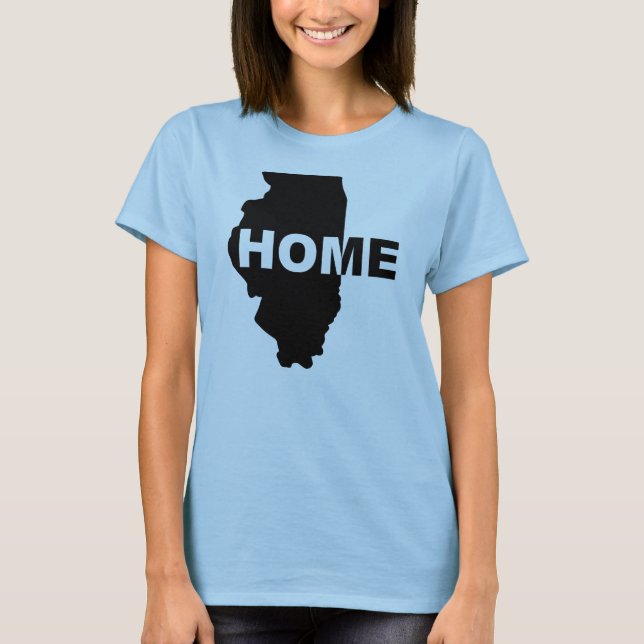 Camiseta Illinois Lar Longe de Casa (Frente)