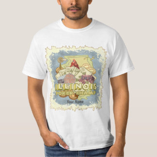 Camiseta Illinois Poker
