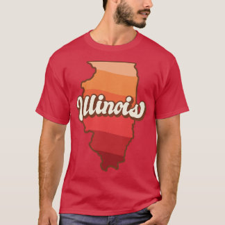 Camiseta Illinois Retro