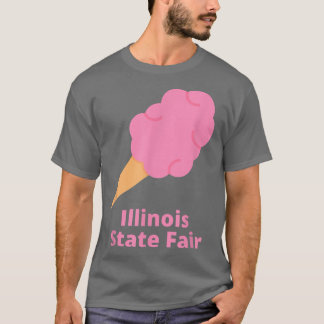Camiseta Illinois State Fair Pink Cotton Candy County Fair