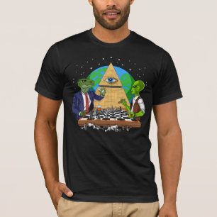 Camiseta Illuminati Alienígena