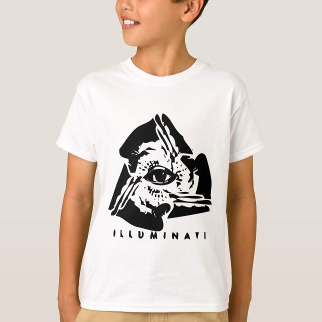 Camiseta Illuminati todo o olho de vista (Frente)