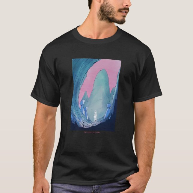 Camiseta Illusion Galaxy World is yours (Frente)