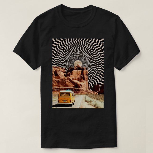 Camiseta Illusionary Road Trip   (Frente do Design)