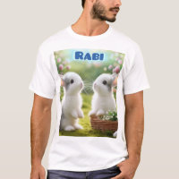 Illustração do Coelho Doce - Camisa-T para amantes