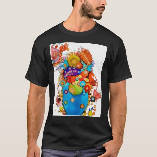 Camiseta illustration by hunter biden Poster Classic T-Shir (Frente)