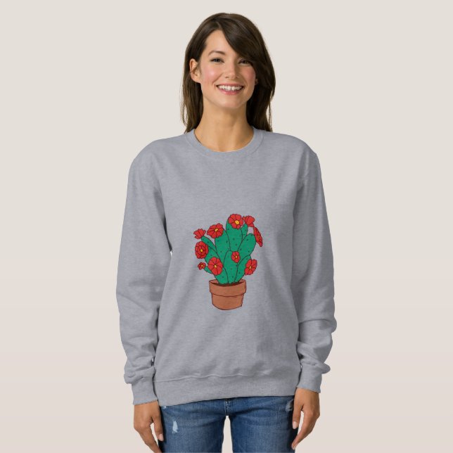Camiseta Illustration of cacti  (Frente Completa)