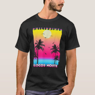 Camiseta Ilocos Norte Filipinas ilocano 90s Férias Fi