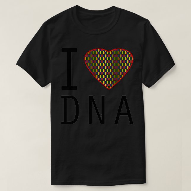 Camiseta iLoveDNA (Frente do Design)
