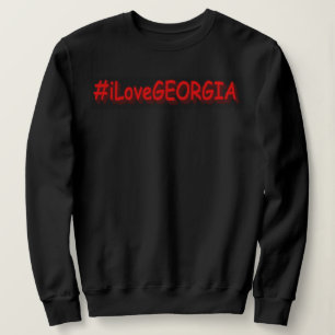 Camiseta "#iLoveGEORGIA " Design bonito. Comprar Agora