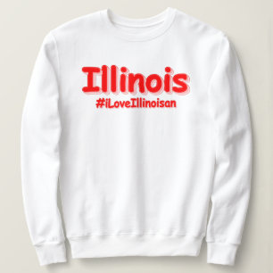 Camiseta "#iLoveIllinoisan " Design bonito. Comprar Agora