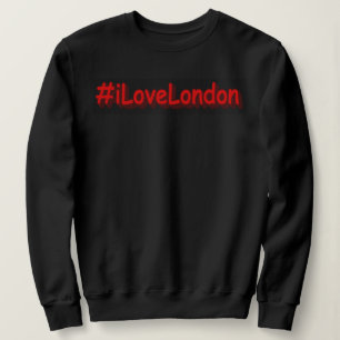 Camiseta "#iLoveLondon" Design bonito. Comprar Agora